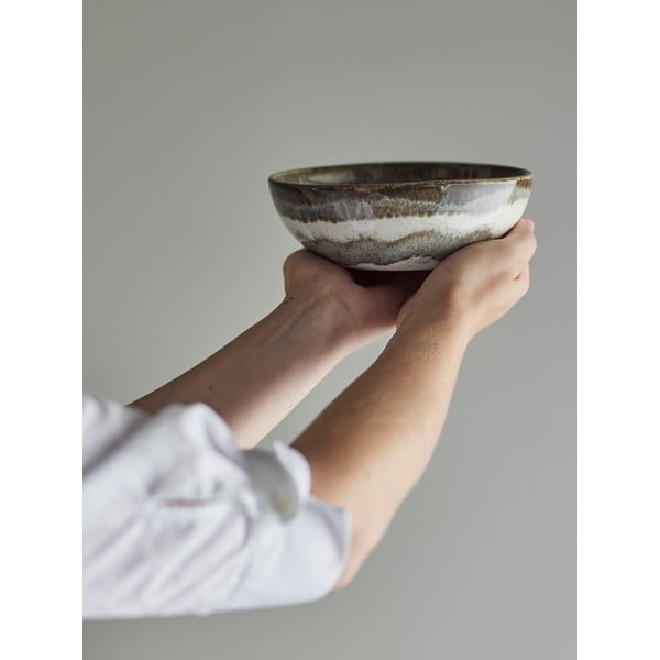 Сива глинена купичка 525 ml Paula – Bloomingville-image-1