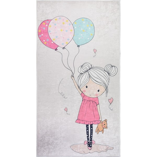 Детски килим 80x150 cm Happy Balloons – Vitaus