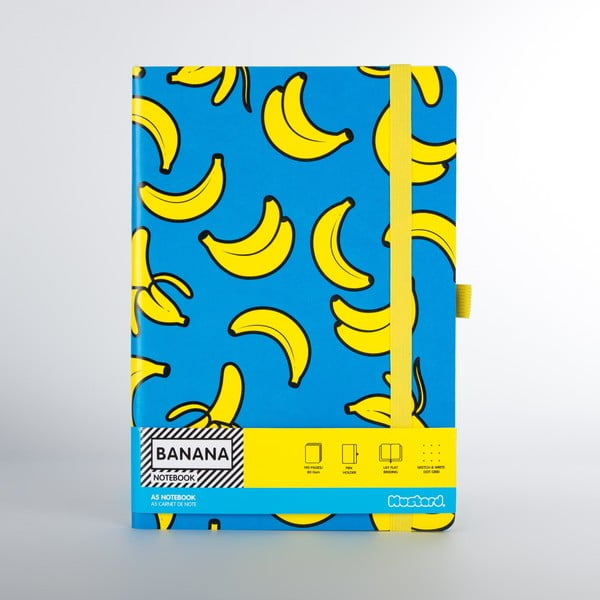 Тетрадка Банана, 190 страници - Just Mustard