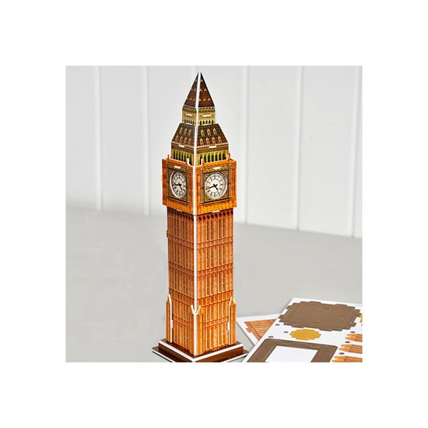 Papírová skládačka londýnské památky Rex London Big Ben