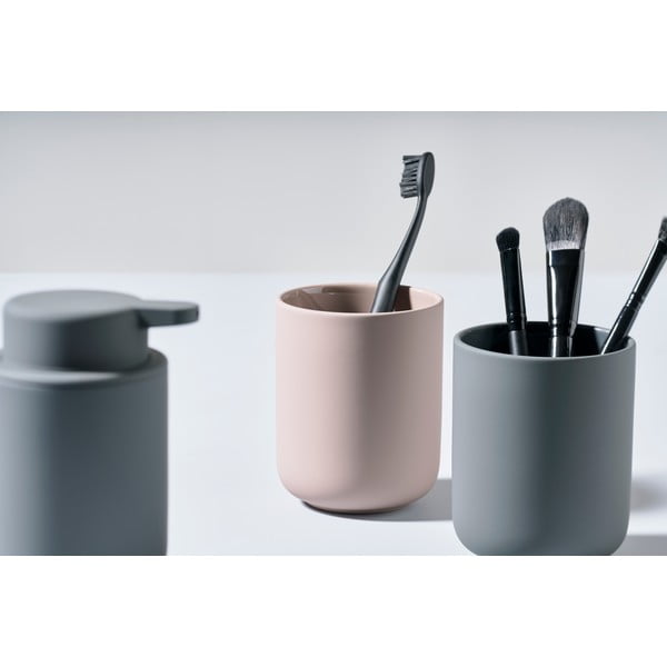 Сив кош за отпадъци за баня с педал UME, 4 л Ume - Zone-image-4