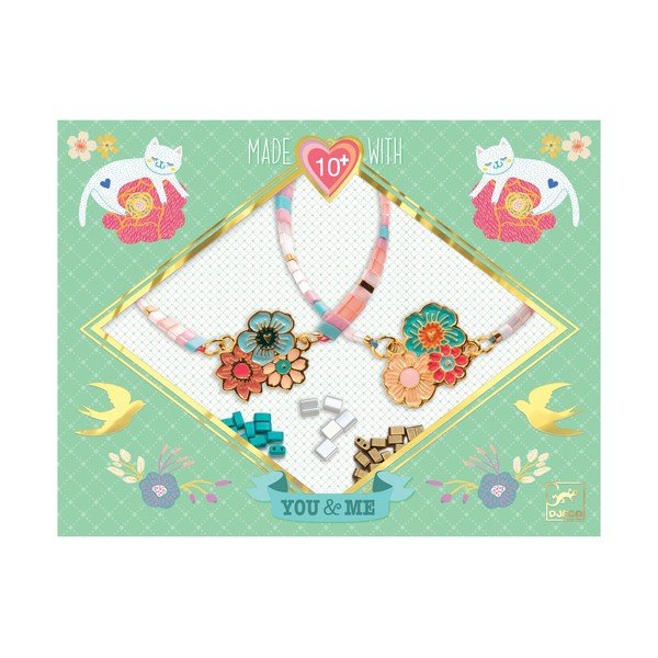 Творчески комплект Tila and Flowers - Djeco-image-1
