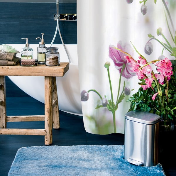 Стоманено кошче за боклук с педал в матово сребрист цвят 5 l   Akira – Spirella-image-2