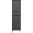 Антрацитен висок тесен шкаф за баня 30x120 cm Arcena – Germania