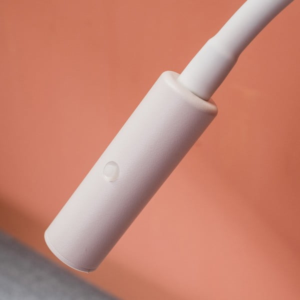 Бяла стенна лампа, височина 53 cm Leo - SULION-image-3