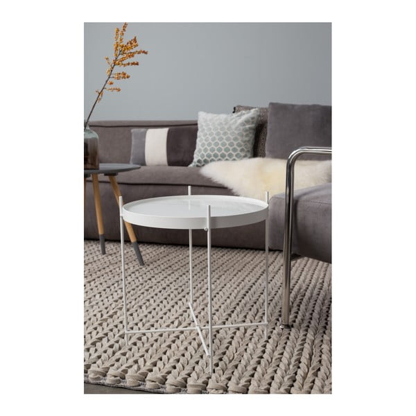 Бяла масичка за кафе Cupid - Zuiver-image-1