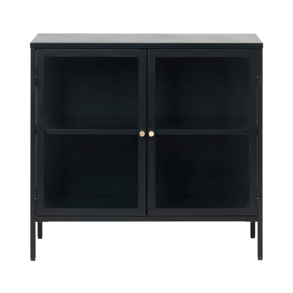 Черна витрина, дължина 90 cm Carmel - Unique Furniture