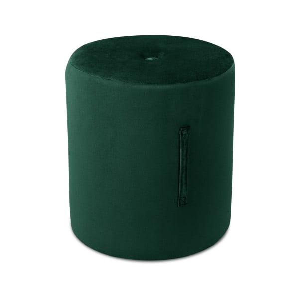 Зелена табуретка  , ⌀ 40 cm Fiore - Mazzini Sofas
