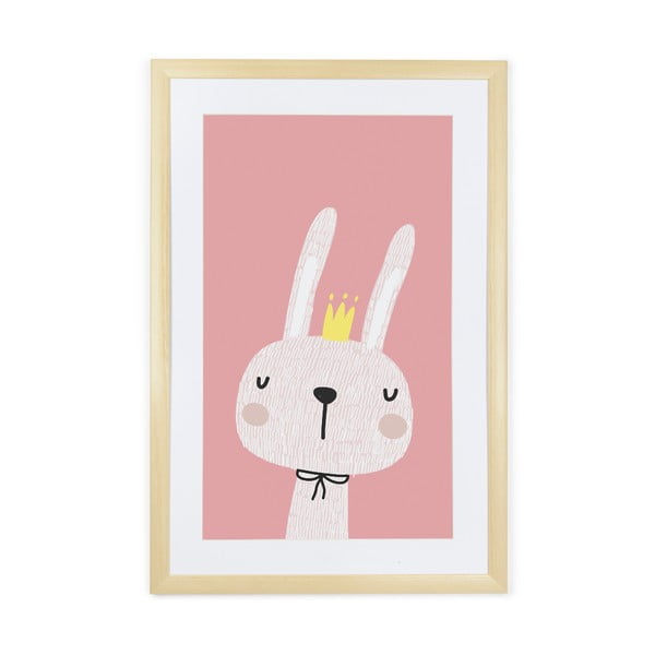 Картина "Кралски заек", 60 x 40 cm - Tanuki