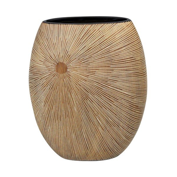 Váza Stardeco Radius, 35 cm