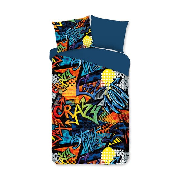 Единично удължено детско спално бельо от микрофибър 140x220 cm Jeff – Good Morning