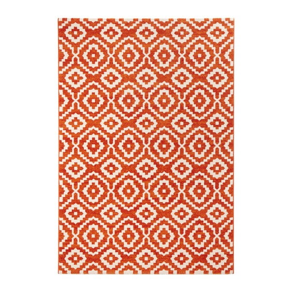 Oranžový koberec Mint Rugs Diamond Ornamental, 200 x 290 cm