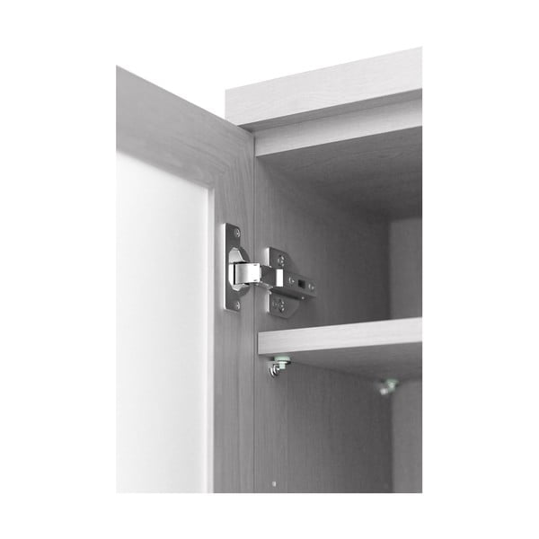 Белият дъбов шкаф за баня Mezza - Wireworks-image-4