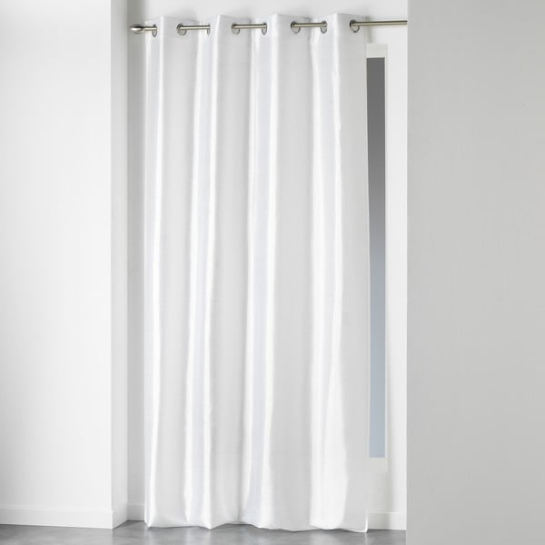 Бяла сатенена завеса 140x240 cm Shana – douceur d'intérieur
