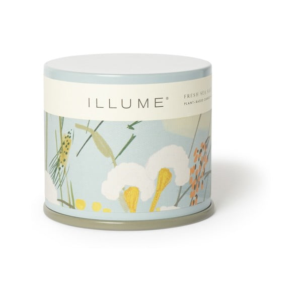 Ароматна свещ с време на горене 50 часа Fresh Sea Salt – ILLUME x Bloomingville