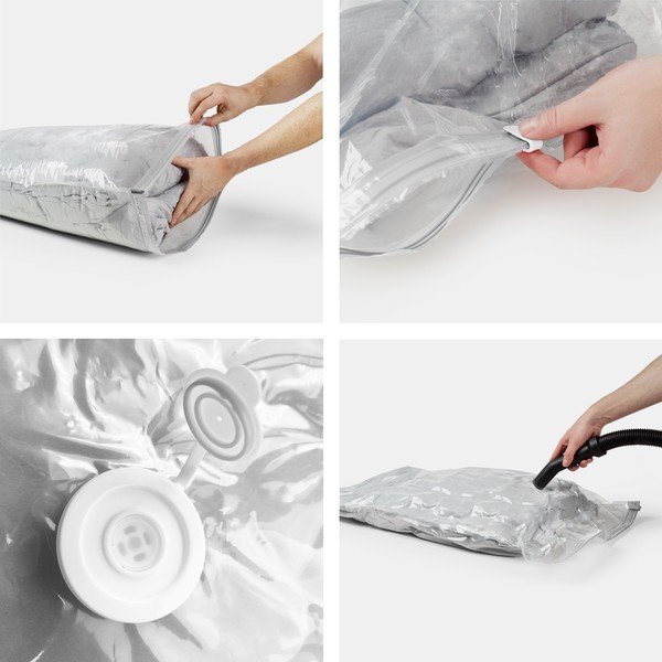 Вакуумни торбички в комплект от 2 броя Premium Valve S – Compactor-image-3