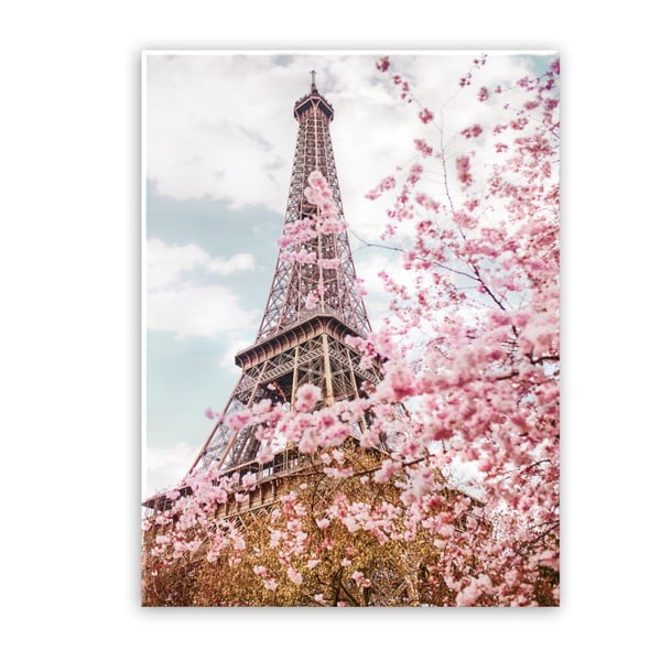 Стъкленица Romantic Eiffel, 70 x 100 cm - Styler