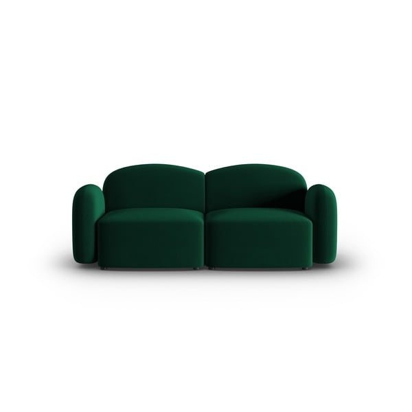 Зелен кадифен диван 194 cm Blair - Micadoni Home