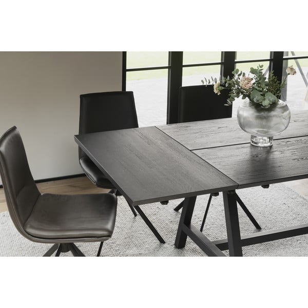 Допълнителен плот за маса за хранене от дъб 50x100 cm Carradale - Rowico-image-2