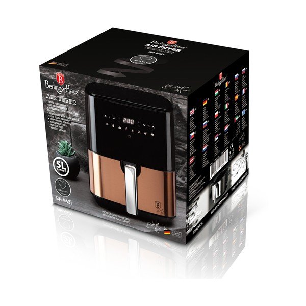 Фритюрник златен Black Rose Collection – BerlingerHaus-image-4