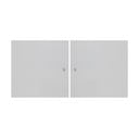 Бяла врата за модулна система от рафтове 2 бр. 32x33 cm Mistral Kubus - Hammel Furniture