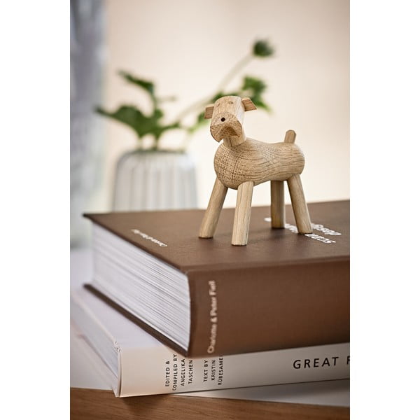 Статуетка от масивна дъбова дървесина Tim - Kay Bojesen Denmark-image-3