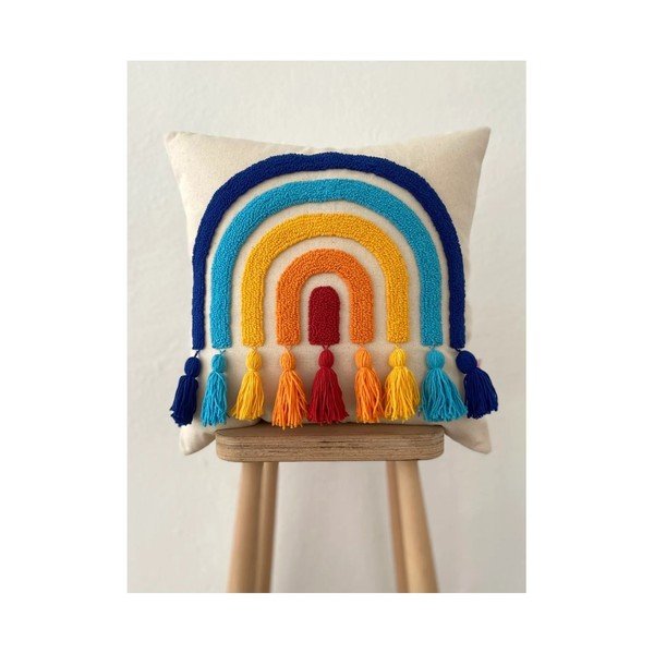 Калъфка за възглавница 45x45 cm Rainbow - Oyo home