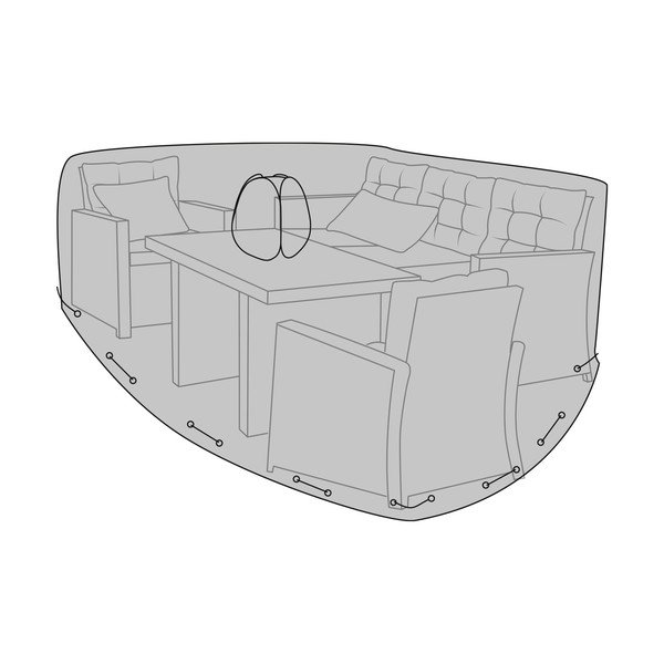 Защитно покривало за градински мебели 210x180x95 cm – House Nordic-image-1