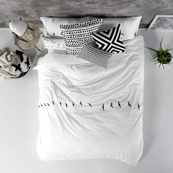 Памучна завивка Trip, 200 x 200 cm Nordica - Blanc-image-2