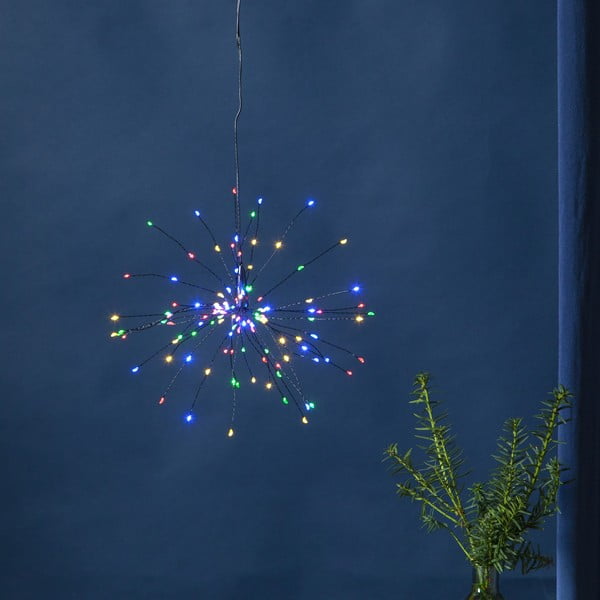 Висяща LED декорация , ø 26 cm Firework - Star Trading