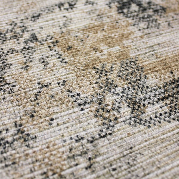 Сиво-бежов килим подходящ за пране 115x170 cm Lila Abstract – Flair Rugs-image-3