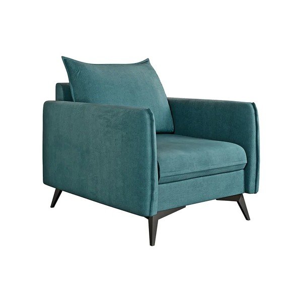 Кресло в петролен цвят Juli Bis – Ropez