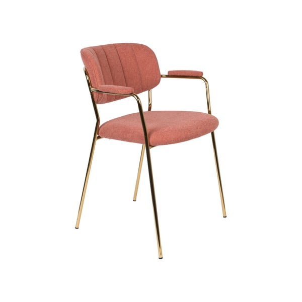 Розови трапезни столове в комплект от 2 Jolien - White Label
