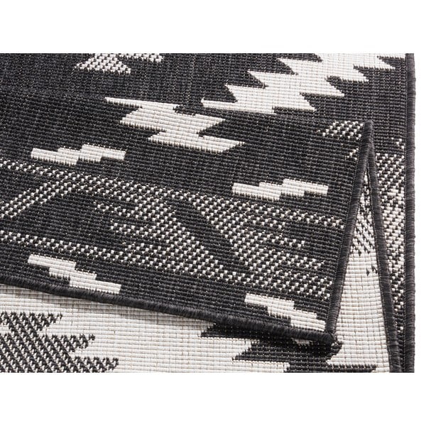 Черно-кремав килим за открито , 170 x 120 cm Malibu - NORTHRUGS-image-4