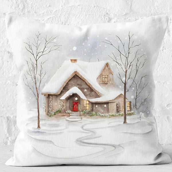 Калъфка за възглавница с коледен мотив 43x43 cm – Mila Home-image-4
