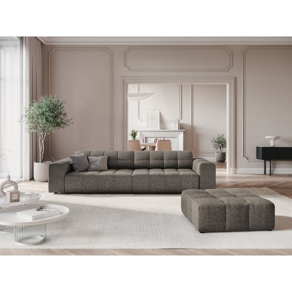 Тъмносив диван 244 cm Chicago – Cosmopolitan Design-image-1