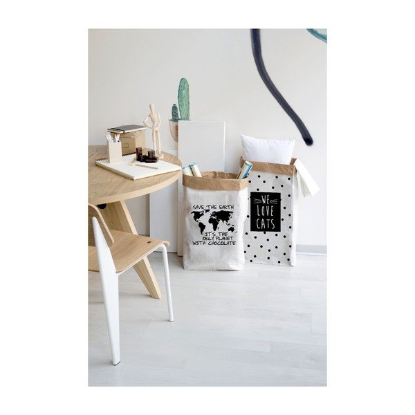 Рециклирана хартиена торба за съхранение Шоколад Save the Earth - Really Nice Things-image-1