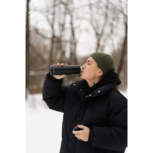 Черен термос 500 ml Fuori – Vialli Design-image-4