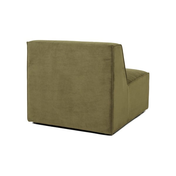 Модул за диван от зелен велур (централна част) Sting - Scandic-image-3