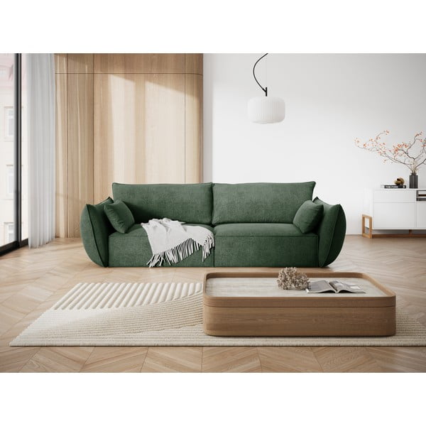 Тъмнозелен диван 208 cm Vanda - Mazzini Sofas-image-1