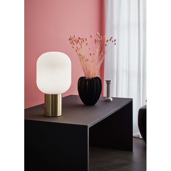 Настолна лампа от матиран месинг Brooklyn - Markslöjd-image-1