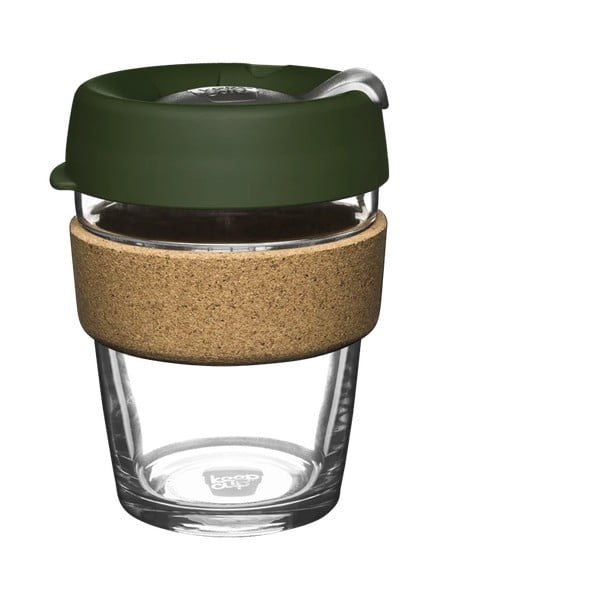 Зелена чаша за път 340 ml Brew Cork Pine M – KeepCup