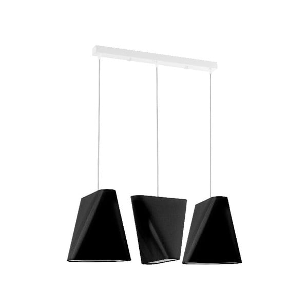 Черна висяща лампа 82x28 cm Velo - Nice Lamps