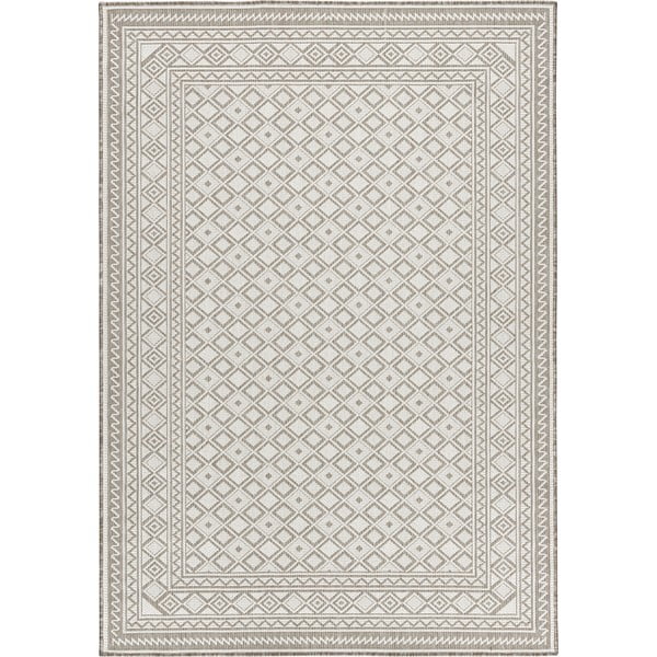 Бежов външен килим 170x120 cm Terrazzo - Floorita-image-3