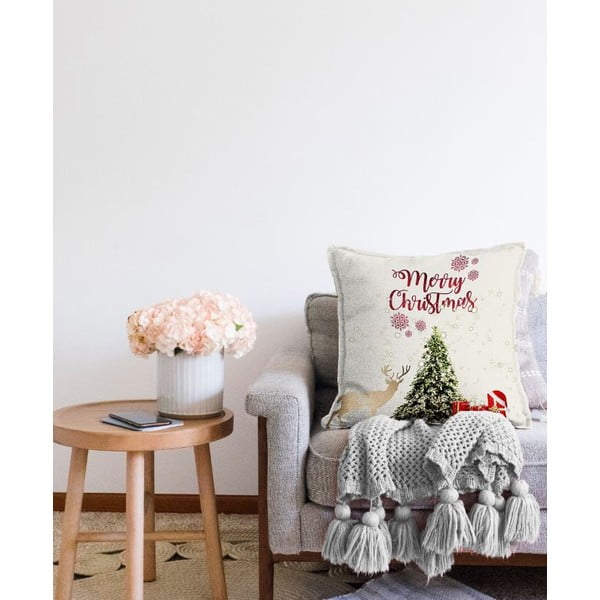 Калъфка за възглавница с коледен мотив 43x43 cm – Mila Home-image-2