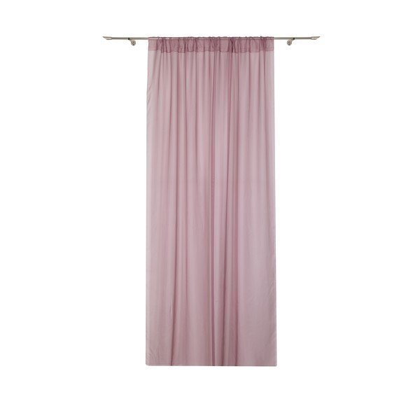 Розова завеса 140x245 cm Voile - Mendola Fabrics-image-2