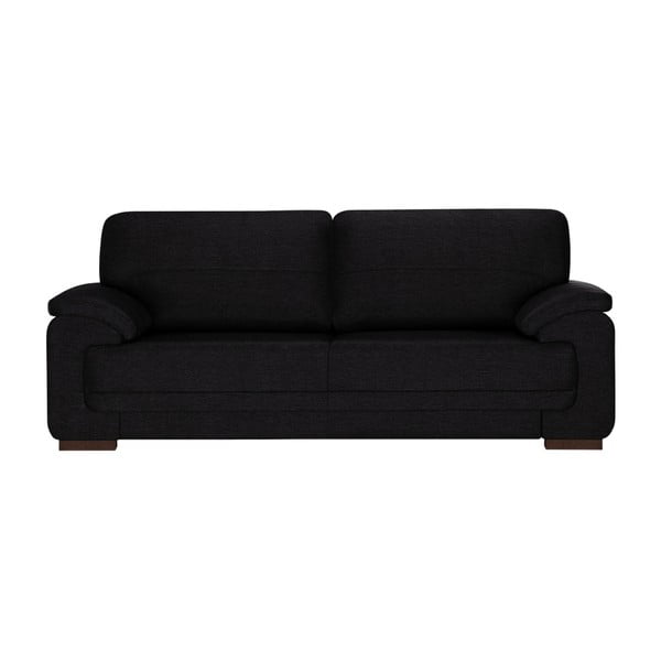 Черен триместен диван Casavola - Florenzzi