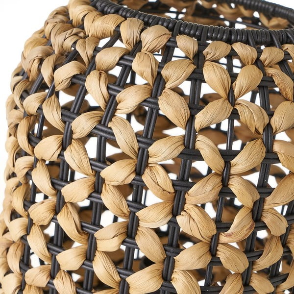 Черна настолна лампа (височина 30 cm) - Casa Selección-image-3