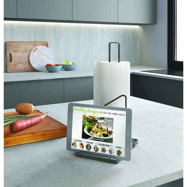 Държач за кухненски кърпи от неръждаема стомана Tokyo Lava - Metaltex-image-1