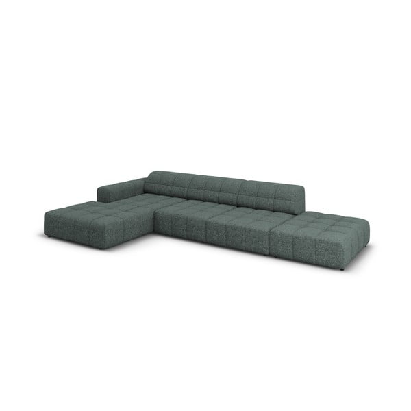 Тюркоазен ъглов диван (ляв ъгъл) Chicago - Cosmopolitan Design-image-3